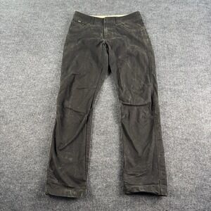 Kuhl Hot Rydr Pants Men 38x34 Brown Flannel Lined Heavyweight Work Outdoor